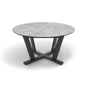 57 Inch Round - 80 Inch Oval Extension Dining Table - The Great Escape