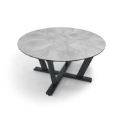 57 Inch Round - 80 Inch Oval Extension Dining Table - The Great Escape