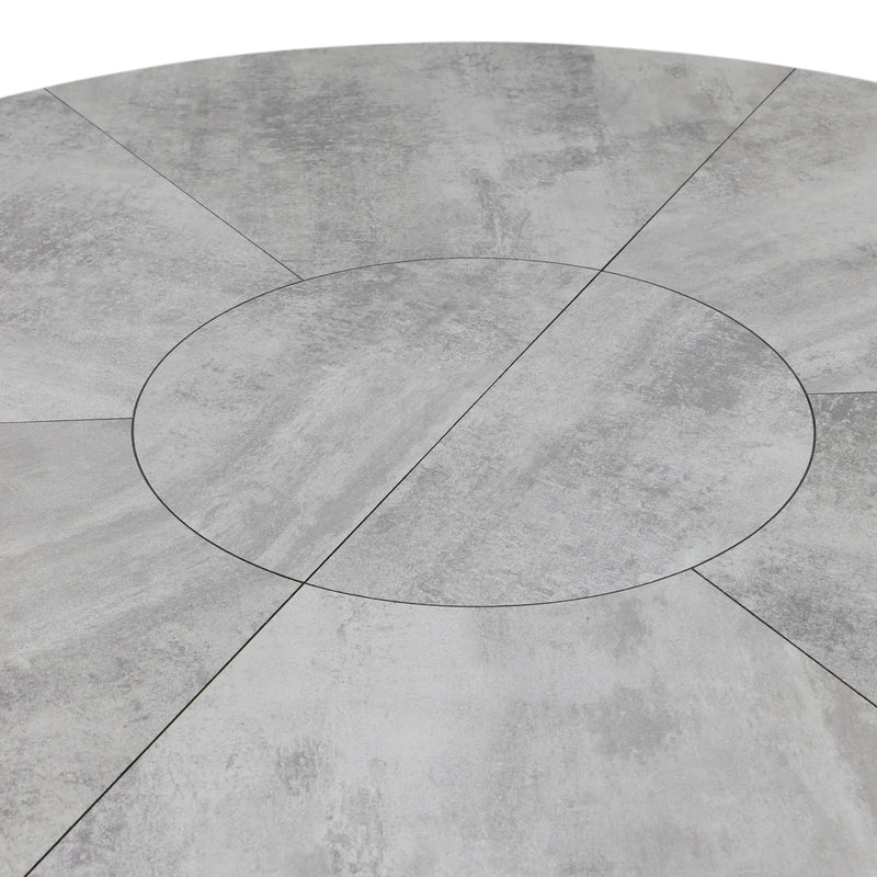 57 Inch Round - 80 Inch Oval Extension Dining Table - The Great Escape