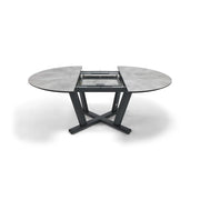 57 Inch Round - 80 Inch Oval Extension Dining Table - The Great Escape