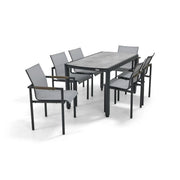Mesa 7 Piece Extension Rect. Dining Group - The Great Escape