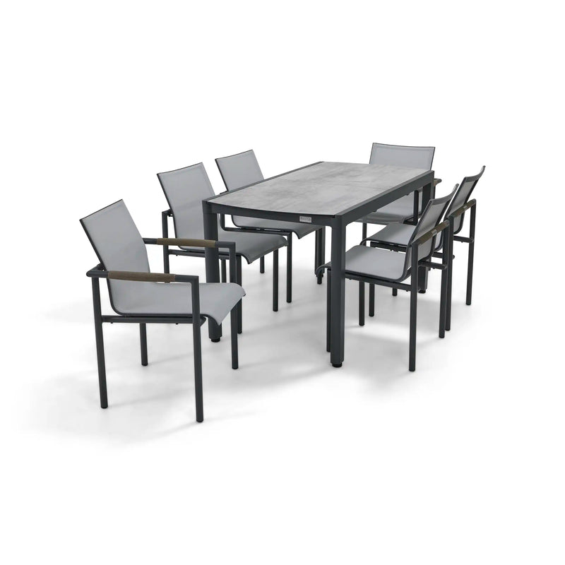 Mesa 7 Piece Extension Rect. Dining Group - The Great Escape