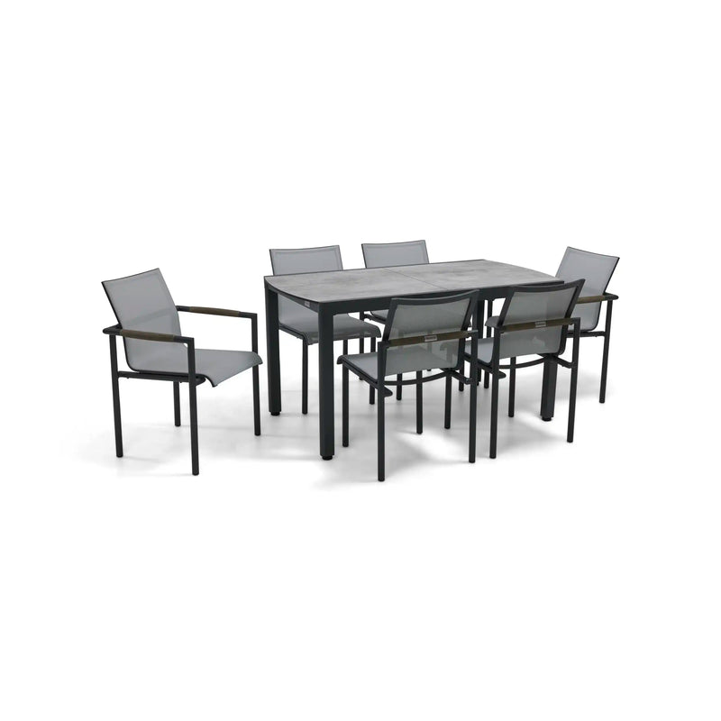 Mesa 7 Piece Extension Rect. Dining Group - The Great Escape