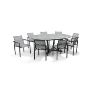 Mesa 9 Piece Extension Oval Dining Group - The Great Escape