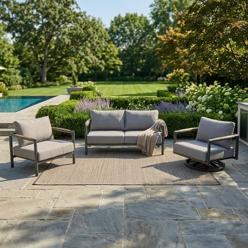 Mesa 3 Piece Loveseat Group - The Great Escape