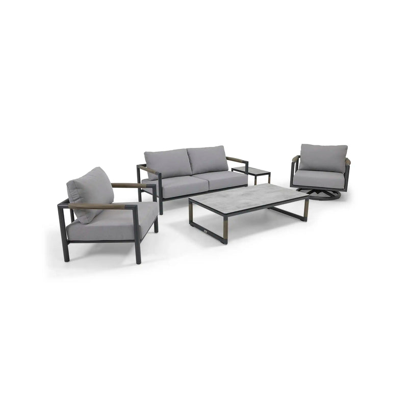 Mesa 5 Piece Loveseat Chat Group - The Great Escape