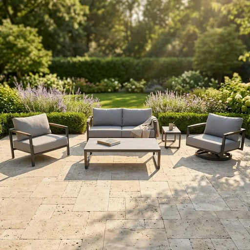 Mesa 5 Piece Loveseat Chat Group - The Great Escape