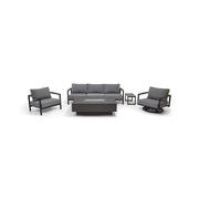 Mesa 5 Piece Sofa Firepit Chat Group - The Great Escape