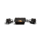 Mesa 5 Piece Sofa Firepit Chat Group - The Great Escape