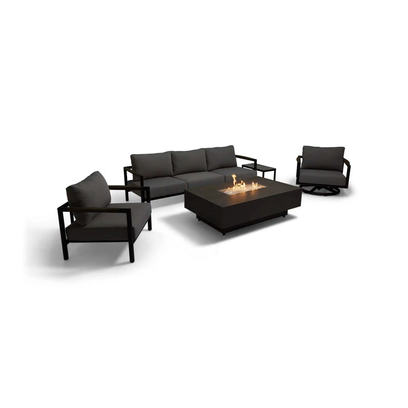 Mesa 5 Piece Sofa Firepit Chat Group - The Great Escape