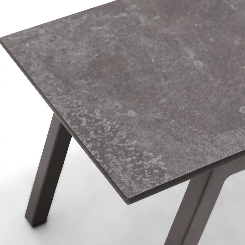 11"x20" Rectangle Aluminum HPL Side Table - The Great Escape