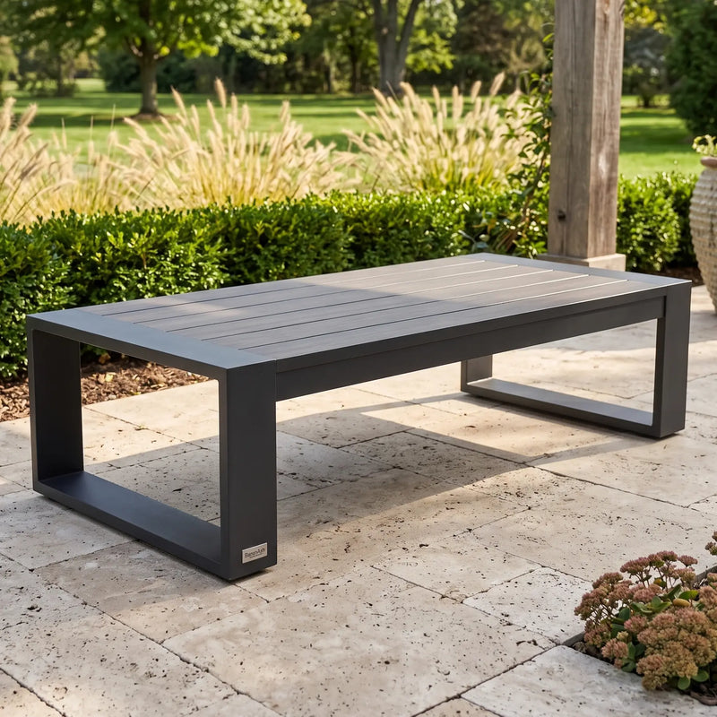 32"x63" Rectangle Aluminum Coffee Table - The Great Escape