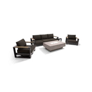 Ryder 5 Piece Sofa Firepit/Chat Group - The Great Escape