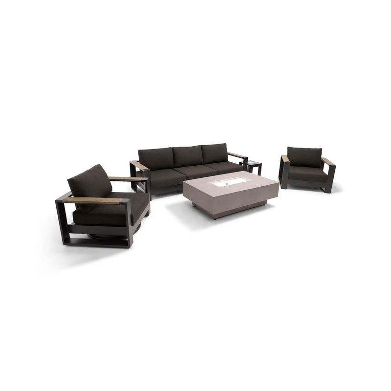 Ryder 5 Piece Sofa Firepit/Chat Group - The Great Escape