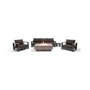 Ryder 5 Piece Sofa Firepit/Chat Group - The Great Escape