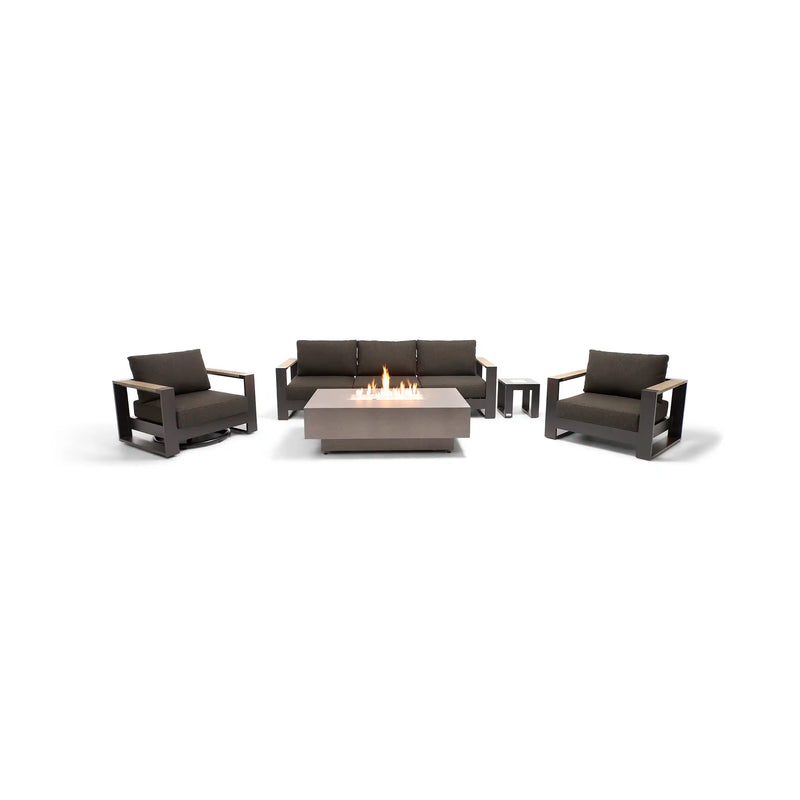 Ryder 5 Piece Sofa Firepit/Chat Group - The Great Escape