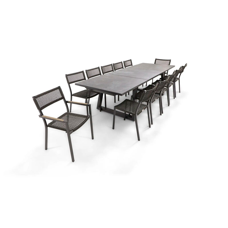 Ryder Rope/Sling 13 Piece Dining Group - The Great Escape