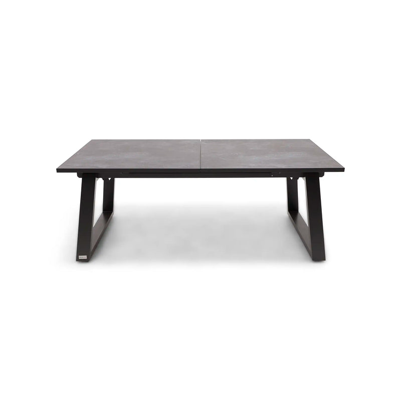 41x81-119 Inch Extension HPL Slate Grey Dining Table - The Great Escape