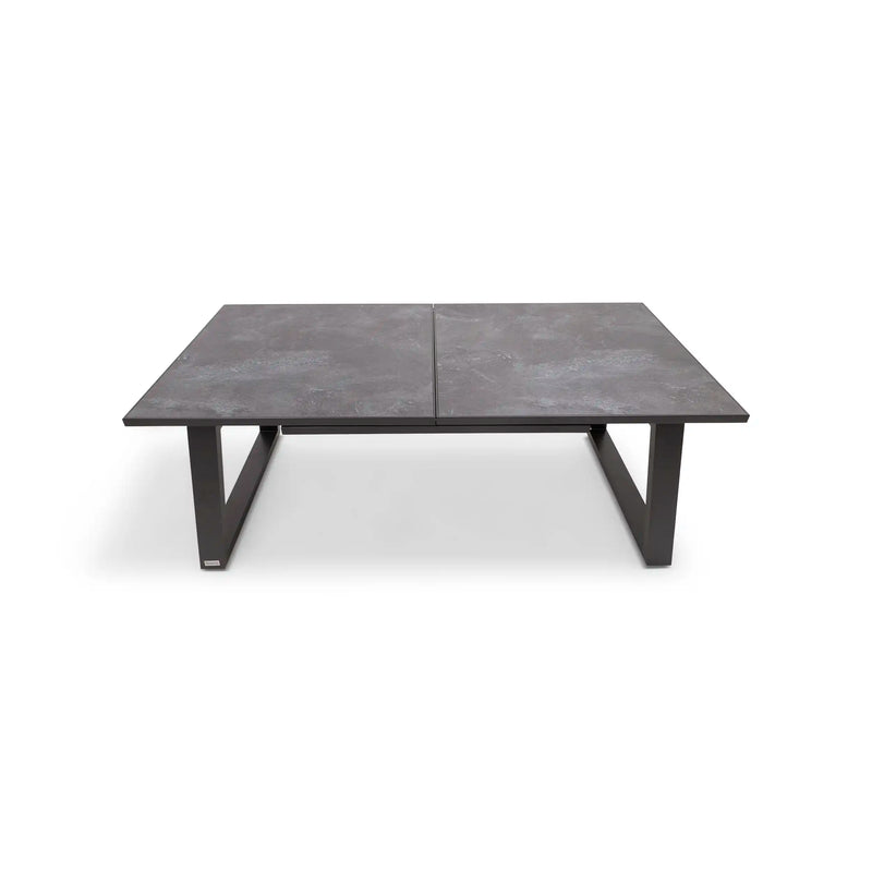 41x81-119 Inch Extension HPL Slate Grey Dining Table - The Great Escape