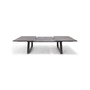 41x81-119 Inch Extension HPL Slate Grey Dining Table - The Great Escape