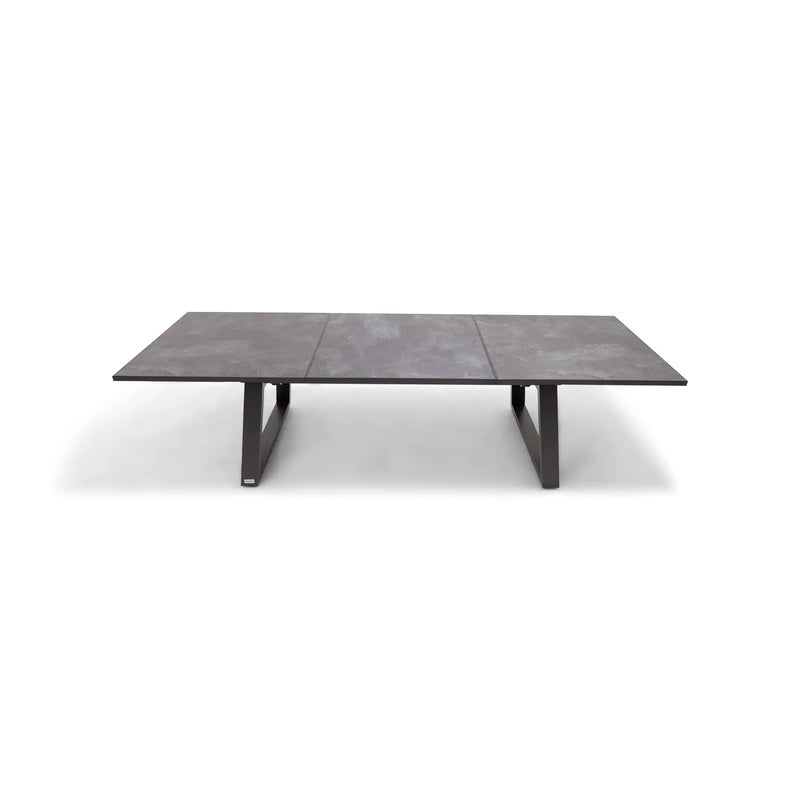 41x81-119 Inch Extension HPL Slate Grey Dining Table - The Great Escape