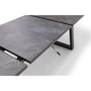 41x81-119 Inch Extension HPL Slate Grey Dining Table - The Great Escape