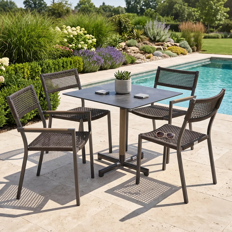 Ryder Rope/Sling 5 Piece Dining Group - The Great Escape