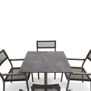 Ryder Rope/Sling 5 Piece Dining Group - The Great Escape