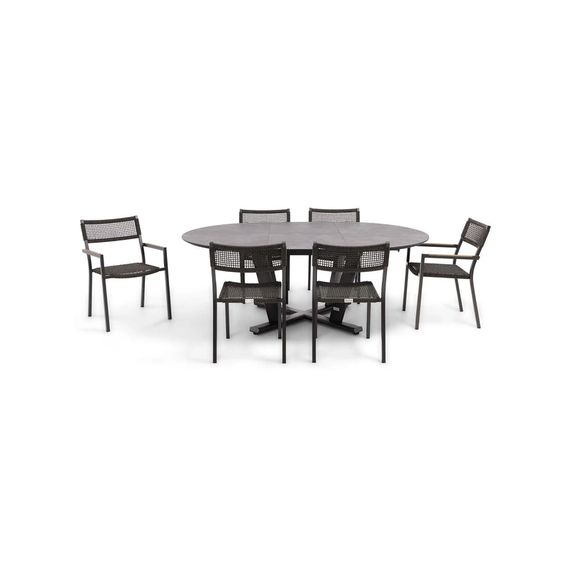 Ryder Rope/Sling 7 Piece Dining Group - The Great Escape