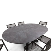 Ryder Rope/Sling 7 Piece Dining Group - The Great Escape