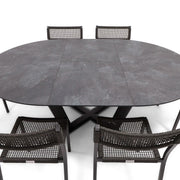 Ryder Rope/Sling 7 Piece Dining Group - The Great Escape