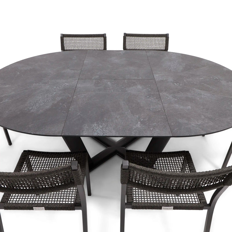 Ryder Rope/Sling 7 Piece Dining Group - The Great Escape