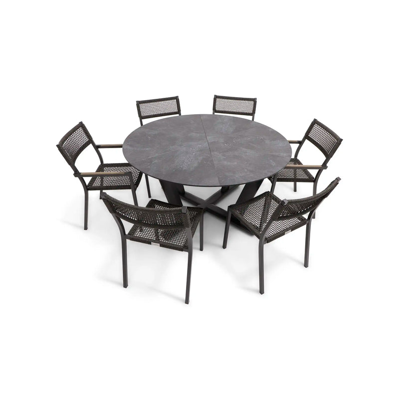 Ryder Rope/Sling 7 Piece Dining Group - The Great Escape