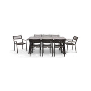 Ryder Rope/Sling 9 Piece Dining Group W/ Rect. Extension Table - The Great Escape