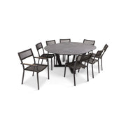 Ryder Rope/Sling 9 Piece Dining Group W/ Oval Extension Table - The Great Escape