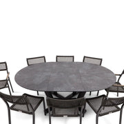 Ryder Rope/Sling 9 Piece Dining Group W/ Oval Extension Table - The Great Escape