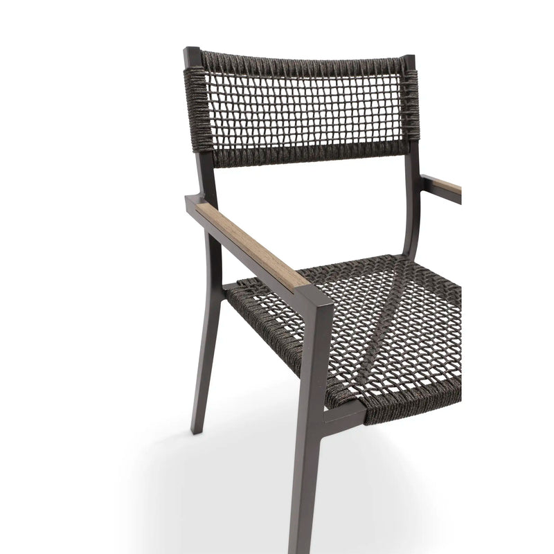 Ryder Rope/Sling Stacking Arm Chair - The Great Escape