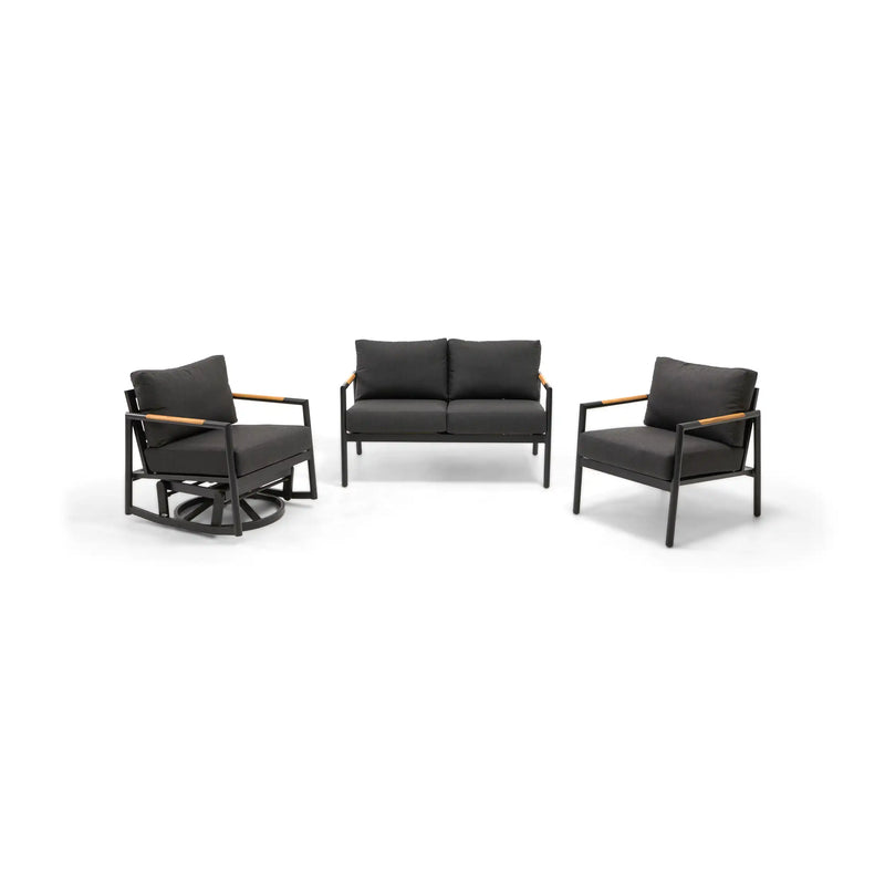 Capri 3 Piece Loveseat Group - The Great Escape