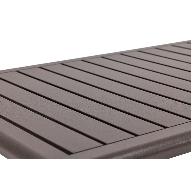 26x48 Inch Rectangle Scoria Farnham Slat Coffee Table - The Great Escape