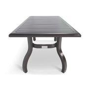 26x48 Inch Rectangle Scoria Farnham Slat Coffee Table - The Great Escape