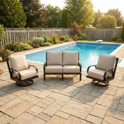 Aberdeen 3 Piece Loveseat Group - The Great Escape