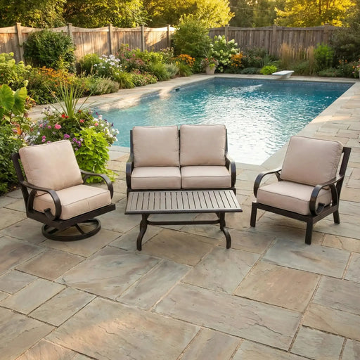 Aberdeen 5 Piece Loveseat Group - The Great Escape