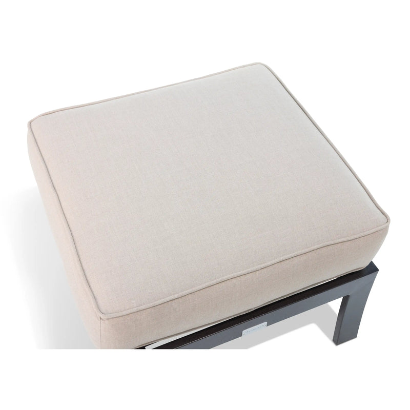 Aberdeen Cushioned Ottoman - The Great Escape