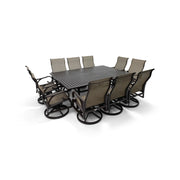 Aberdeen 11 Piece Dining Group W/ 60"x84" Rect. Table - The Great Escape