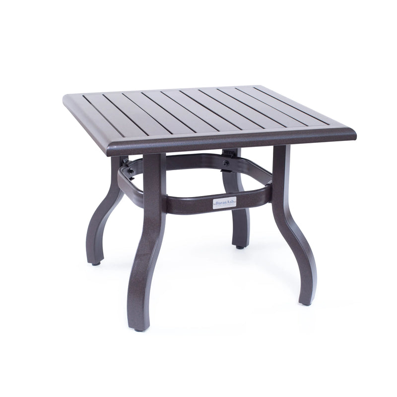 23" Square Brown End Table - The Great Escape