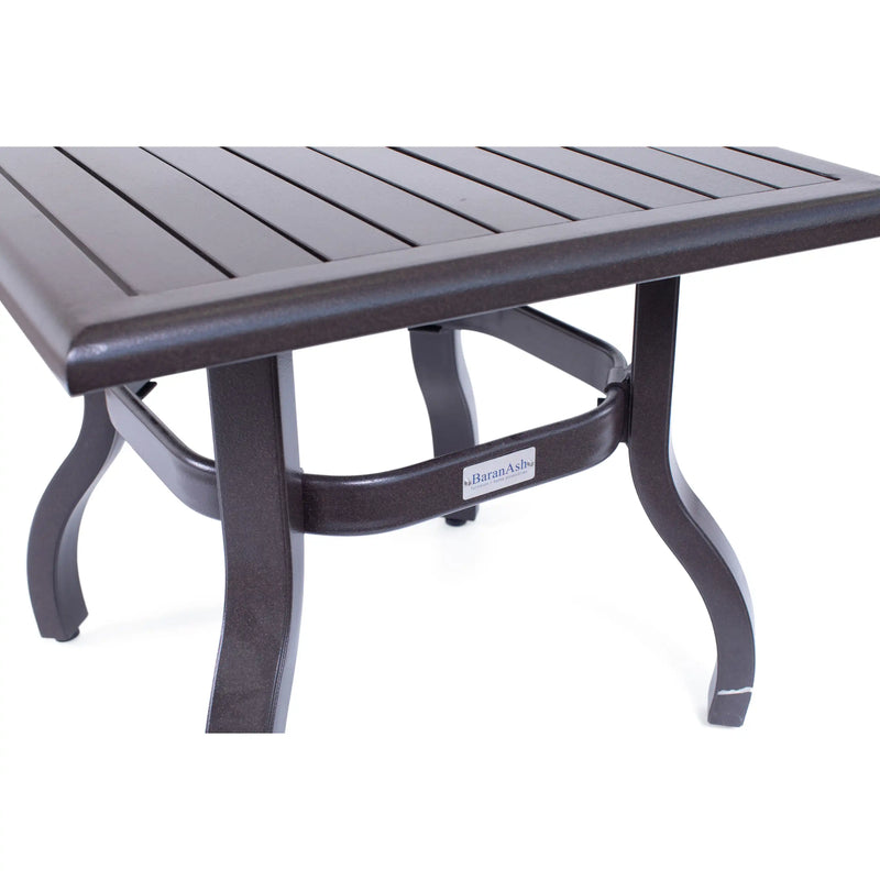 23" Square Brown End Table - The Great Escape