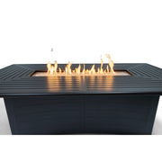 44"x84" Scoria Fire Dining Table W/ Lid - The Great Escape