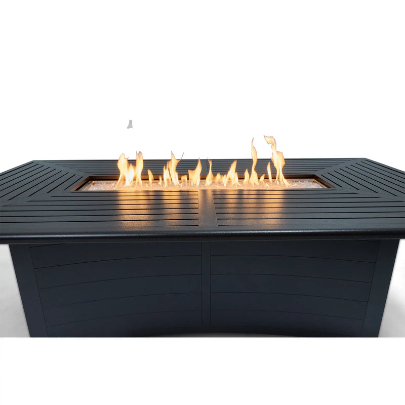 44"x84" Scoria Fire Dining Table W/ Lid - The Great Escape