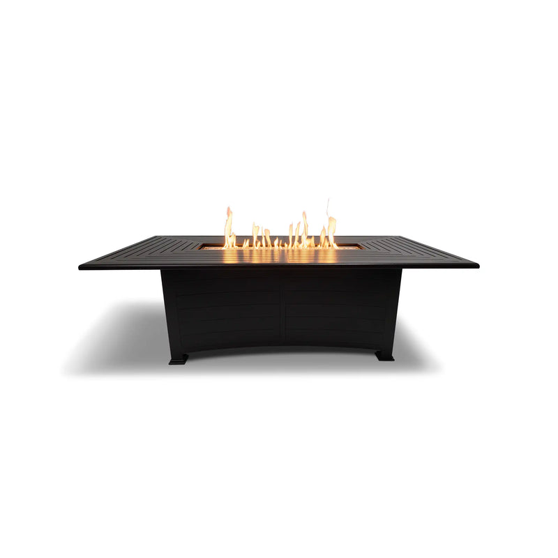44"x84" Scoria Fire Dining Table W/ Lid - The Great Escape