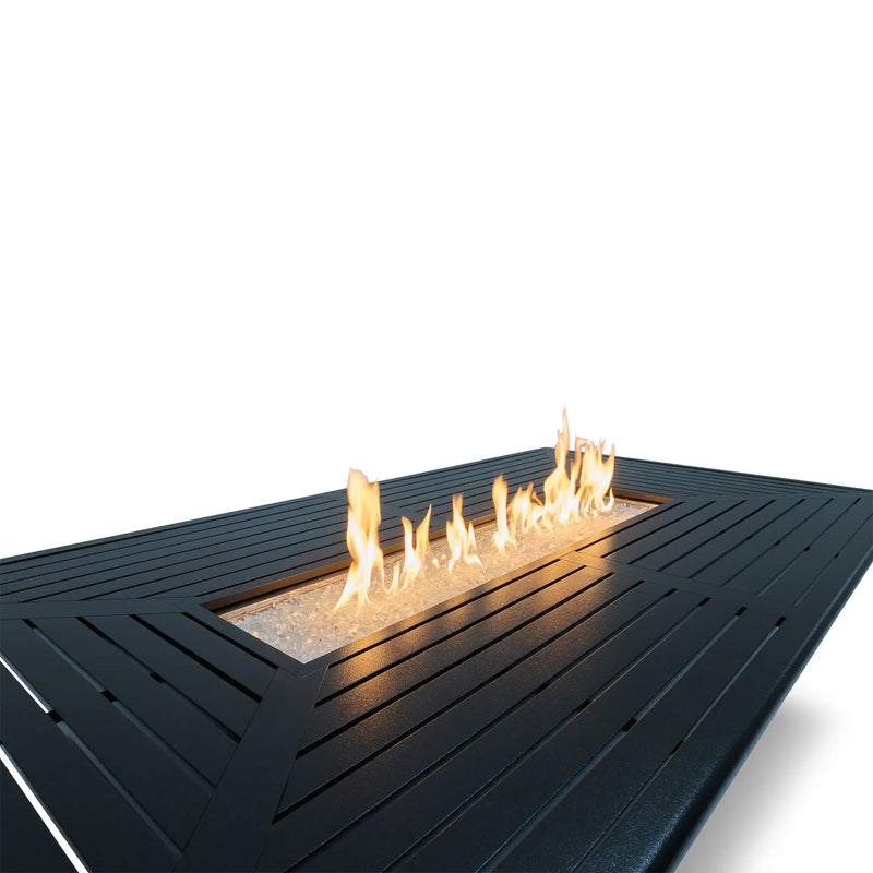 44"x84" Scoria Fire Dining Table W/ Lid - The Great Escape